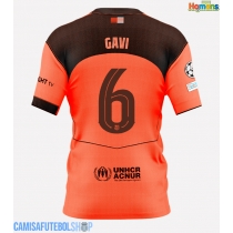 Camisa de time de futebol Barcelona Paez Gavi #6 Replicas 3º Equipamento 2025-26 Manga Curta